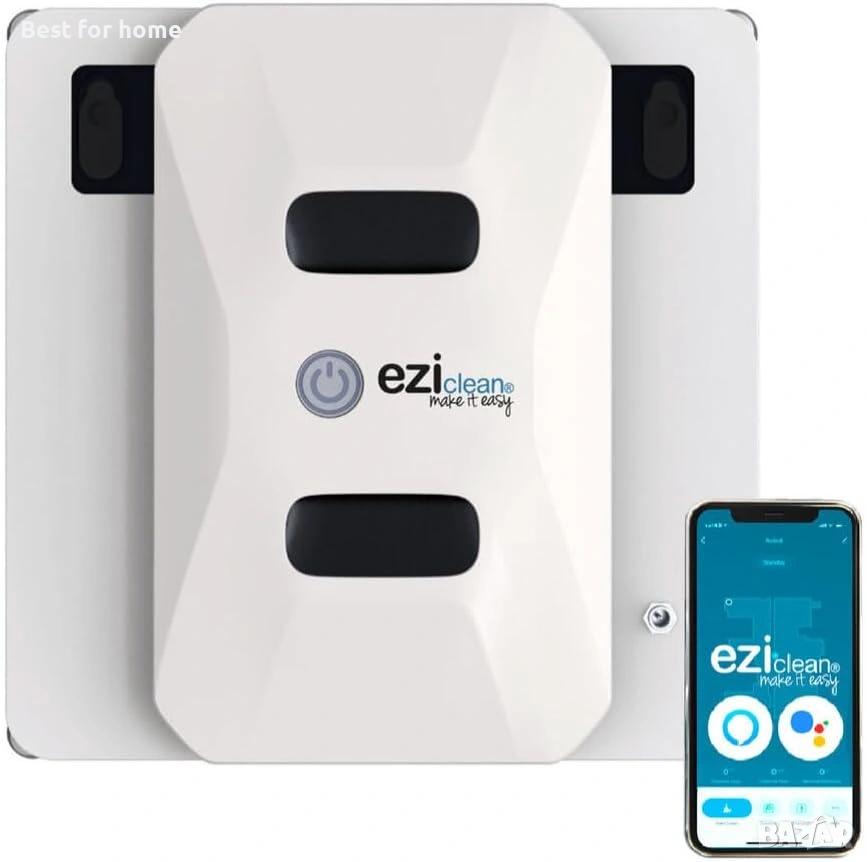 Професионален Робот за Почистване на Прозорци EZIclean® Windobot S5 Pro – С Двойни Пръскачки, снимка 1