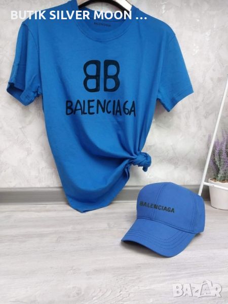 Дамски Памучни Тениски 💥XS-3XL💥 BALENCIAGA , снимка 1