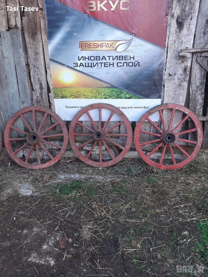 Колела от каруца, снимка 1