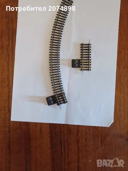 Токозахранващи релси мащаб ТТ 1:12о, снимка 1