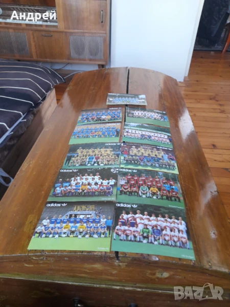 Стари Футболни програми Бундеслига,Adidas 1984, снимка 1
