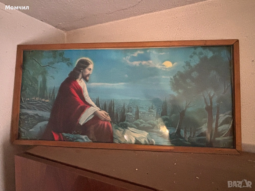 Продавам картина на Исус Христос, снимка 1