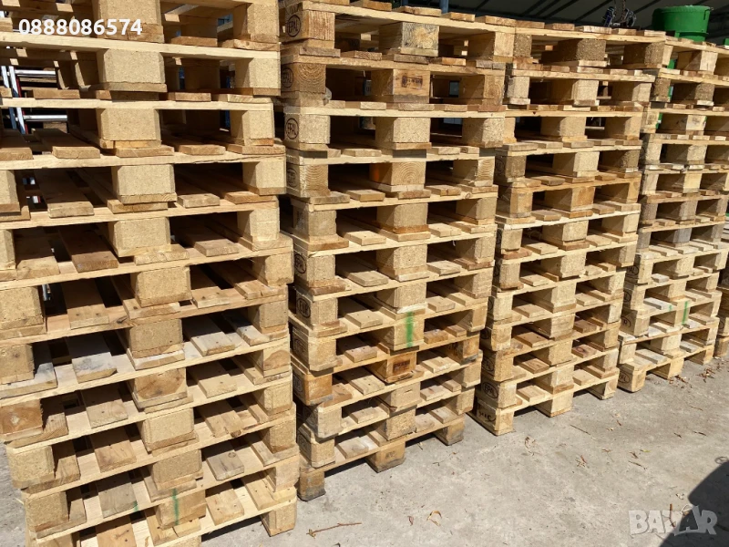 европалети бели Евро палети, снимка 1