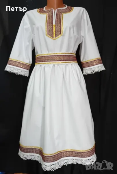 Дамска рокля с шевици, снимка 1