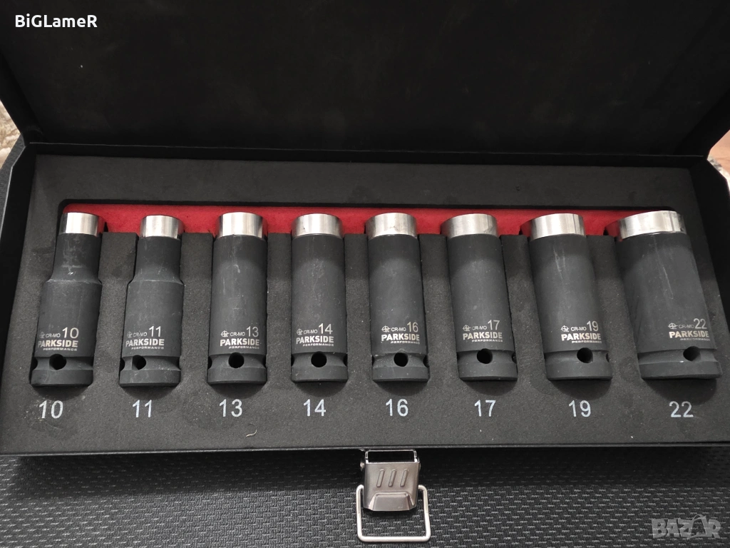 Parkside Performance ударни вложки комплект 10-22 1/2", снимка 1