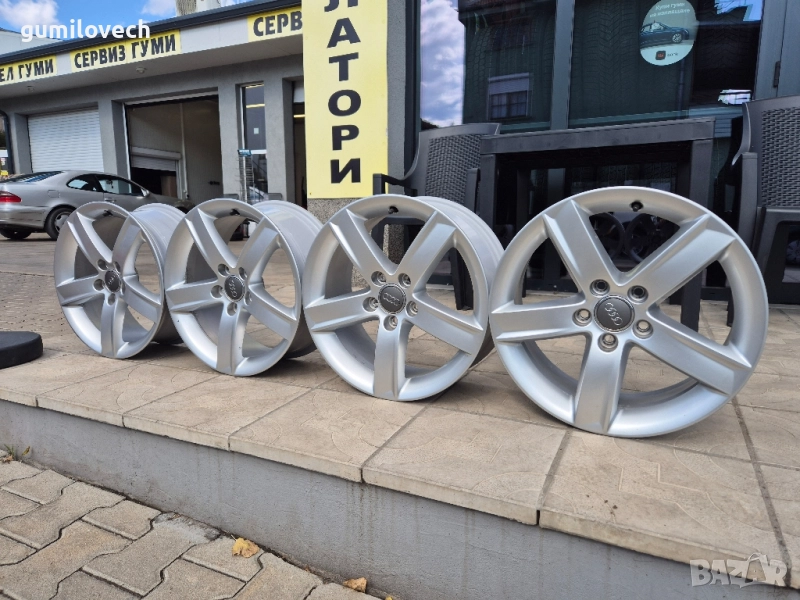4бр.Оригинални Джанти Ауди А4/B8/Q5-17 цола , снимка 1
