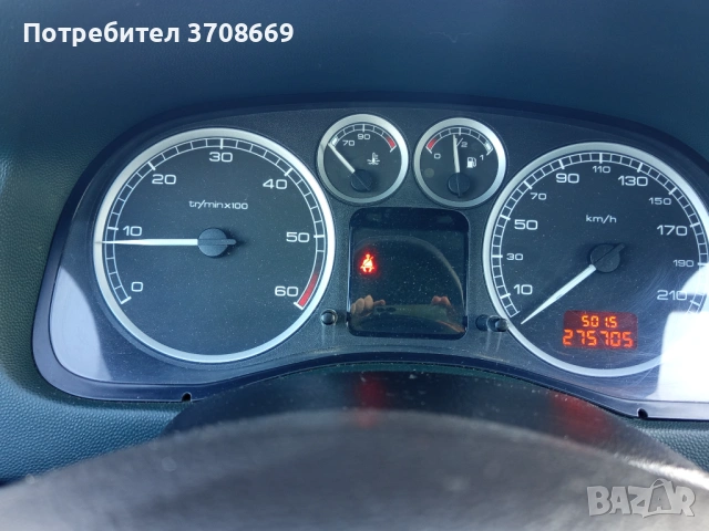 Пежо 307 SW 2000 90 к.с, снимка 10 - Автомобили и джипове - 53144565