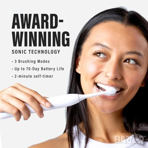 Spotlight Oral Care - Електрическа четка за зъби White Sonic - Възрастни и деца 7+, снимка 2 - Други - 51104518