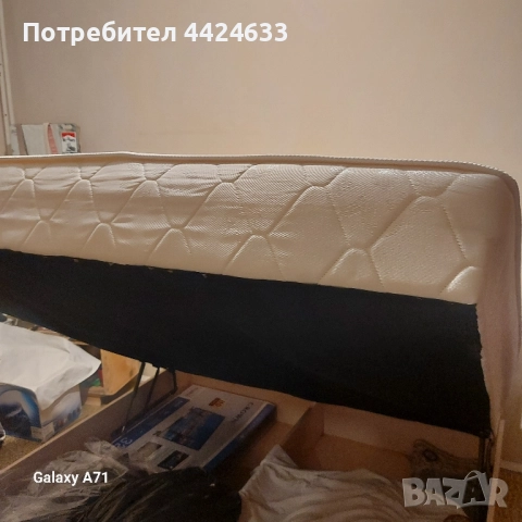 Спалня със матрак.Повдигащ механизъм.170-190 Размер.Нова