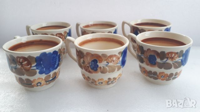 Шест керамични полски чашки, снимка 2 - Чаши - 45083614