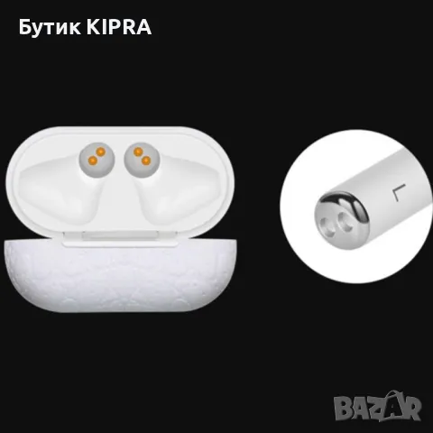 Безжични Bluetooth слушалки Inpods3 TWS с тъч контрол и гласова команда EP19, снимка 8 - Безжични слушалки - 47494921