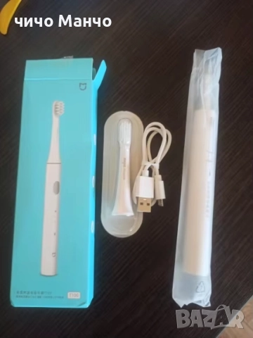 Xiaomi Mijia T100 Електрическа четка за зъби + накрайници, снимка 10 - Други - 48719218