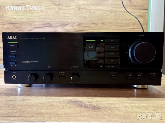 Усилвател Akai AM-32 Hi-Fi транзисторен аудио техника MM/MC, снимка 3 - Ресийвъри, усилватели, смесителни пултове - 53056124