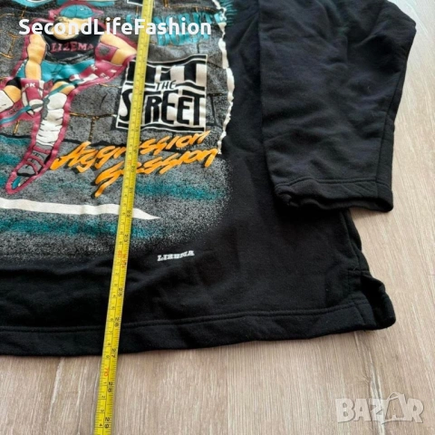 Винтидж мъжки суитшърт с качулка и графика Ice Age 90-те, снимка 3 - Суичъри - 53160495
