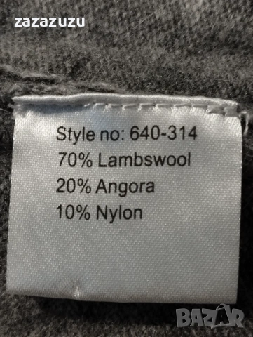 ВЛНА И АНГОРА дамска дълга жилетка, снимка 8 - Жилетки - 53190926