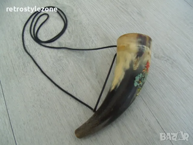 № 8036  стара свирка от рог   