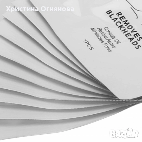 10 броя ленти за премахване на черни точки Nose Mask, снимка 4 - Други - 52677353