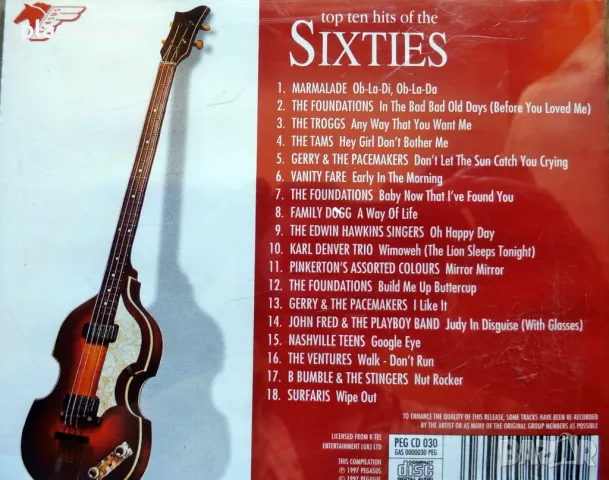 CDs - Hits of the Sixties, снимка 5 - CD дискове - 35151038