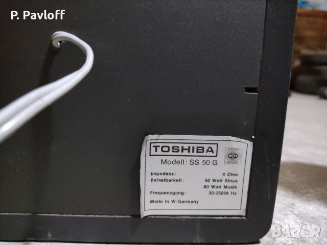 Тонколони Toshiba SS 50G, снимка 6 - Тонколони - 46171567