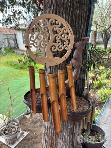 Вятърен звънец Дървото на живота, снимка 3 - Декорация за дома - 54156951