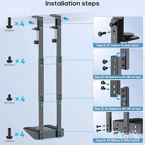 Метална вертикална стойка за пс5, снимка 2 - PlayStation конзоли - 51801639