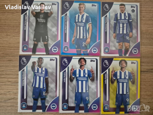 Topps Premier League 25/26 - базови, инсърти и паралели на отборите, снимка 5 - Колекции - 53637078