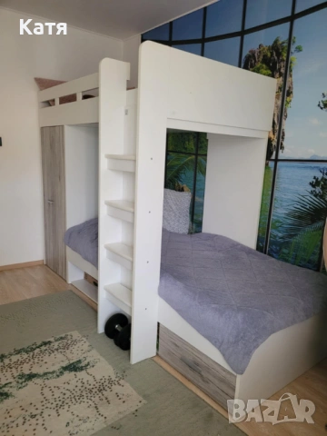 ДВУЕТАЖНО ЛЕГЛО, снимка 7 - Спални и легла - 53209525