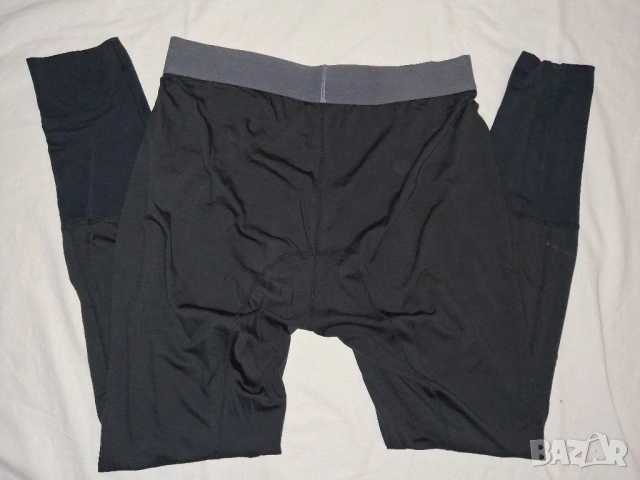  Norrona Wool Zip Neck (L) и (XL) - 3 броя мъжки термо блузи и клин Merino Wool , снимка 9 - Спортни дрехи, екипи - 53418014