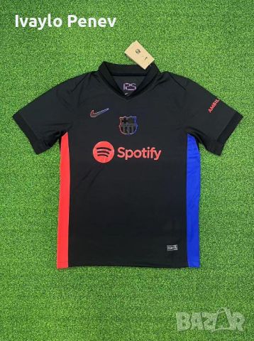 Ново! Барселона/ Barcelona оригинални тениски 2024/2025 Nike, снимка 3 - Спортни дрехи, екипи - 46463780