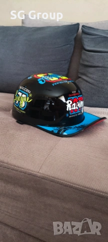 Уникална каска за мотор, скутер, тротинетка, снимка 5 - Други спортове - 54078387