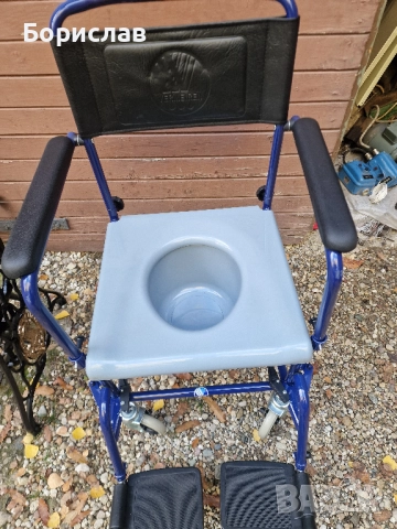 Комбиниран стол за баня и тоалетна, снимка 5 - Тоалетни столове - 52654561