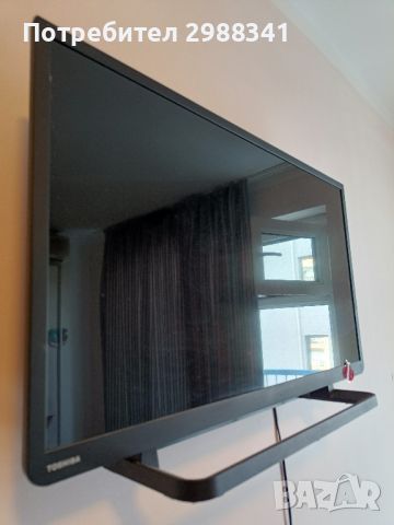 Телевизор Toshiba Тошиба 32 инча в отлично състояние + стойка за стена., снимка 5 - Телевизори - 46400049