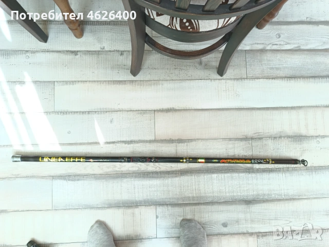 Продава оригинална Италианска карбонова Болонеза въдица-6 метра, снимка 5 - Въдици - 53748475