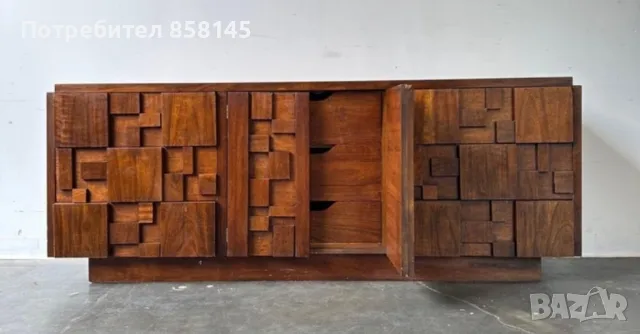 скрин от масив дъб с дърворезба, снимка 4 - Скринове - 49797791