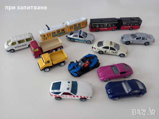 Интересни стари и по-нови SIKU колички, камиони, трамвай и автобус , снимка 2 - Колекции - 40406293
