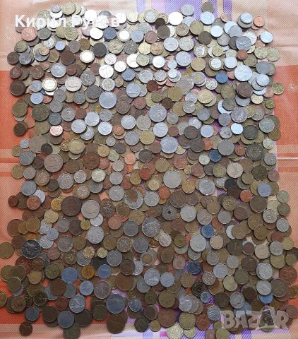 Мега лот монети 1100 бр., снимка 1 - Нумизматика и бонистика - 45682839