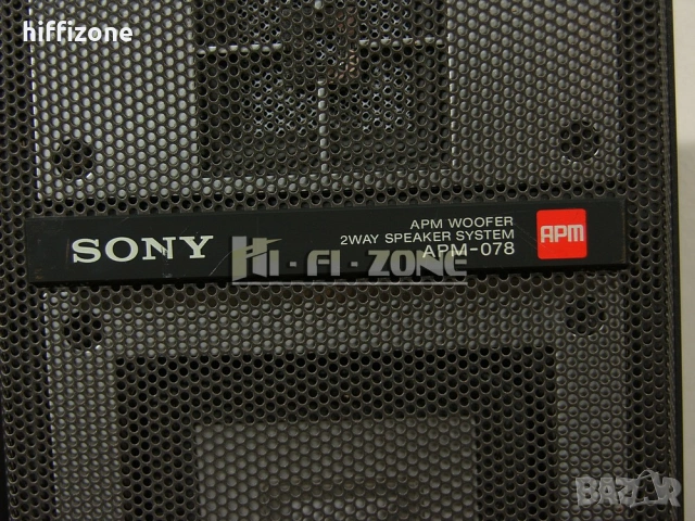 Тонколони   Sony apm-078 , снимка 6 - Тонколони - 53508229