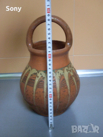 Стар керамичен съд- "Армагъ"., снимка 6 - Антикварни и старинни предмети - 53663439