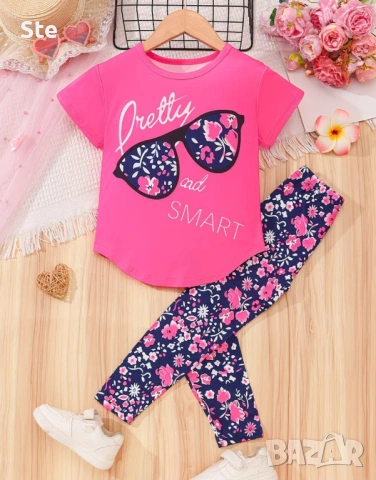 Летен комплект за момиче 7-9г