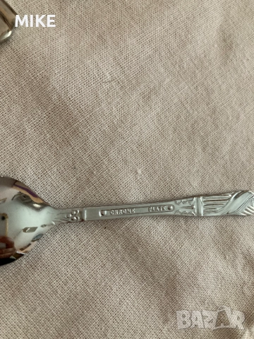 Комплект вилици с ножове за риба и 6 кафени лъжички, снимка 8 - Прибори за хранене, готвене и сервиране - 52325194