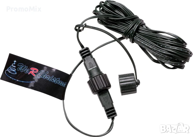 Удължителен кабел за светлинната украса WeRChristmas WRC-8730 5м Универсален кабел за коледни Led 