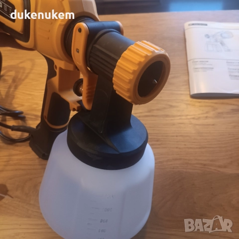 Електрически пистолет за боядисване 700W, 1200 мл, 4 дюзи, 3 режима, снимка 9 - Други инструменти - 52721901