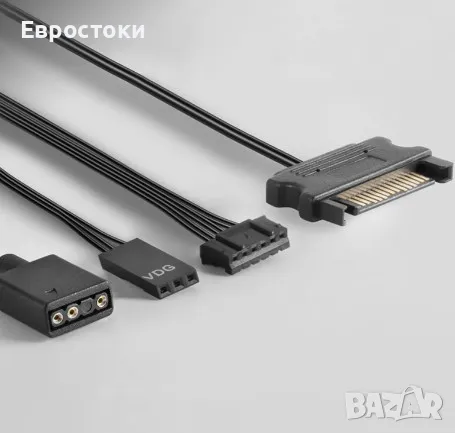 Комплект вентилатори Mars Gaming MF-3DKIT 3 броя, ARGB 360° 120 мм вентилатор за компютър, снимка 6 - Други - 46934307