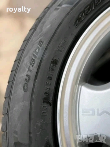 5х112 Джанти 16 Цола Mercedes C Class W203 CLK W208 5x112 Мерцедес Ц Класа ЦЛК Оригинални джанти  , снимка 6 - Аксесоари и консумативи - 53667263