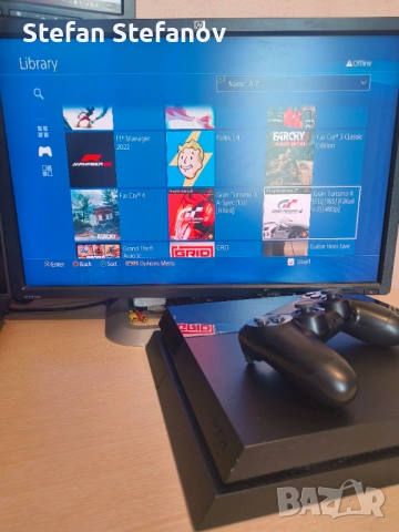 С ГАРАНЦИЯ 1Г PlayStation 4 FAT SW 10.01 PS4 1TB профилактиран, снимка 4 - PlayStation конзоли - 52858056