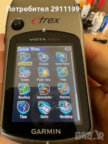 GPS Garmin Etrex, снимка 10 - Garmin - 54243603