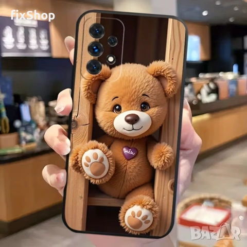 Калъф за Samsung A16 – 3D мече “miu” дизайн – Нов