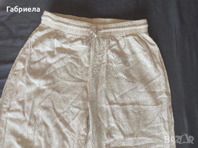 Ленен панталон, снимка 2 - Панталони - 51640829