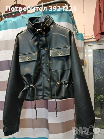 Дамско кожено яке!, снимка 2 - Якета - 53710769