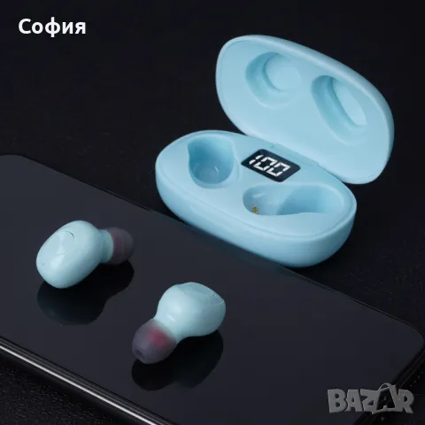 Мини безжични Bluetooth слушалки TWS, снимка 2 - Bluetooth слушалки - 47853759